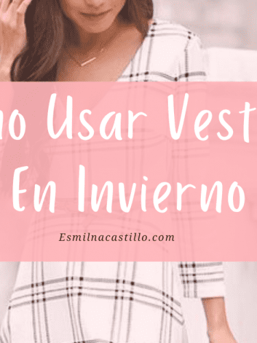 Como Usar Vestidos En Invierno: 6 simples reglas para combinar vestidos en invierno