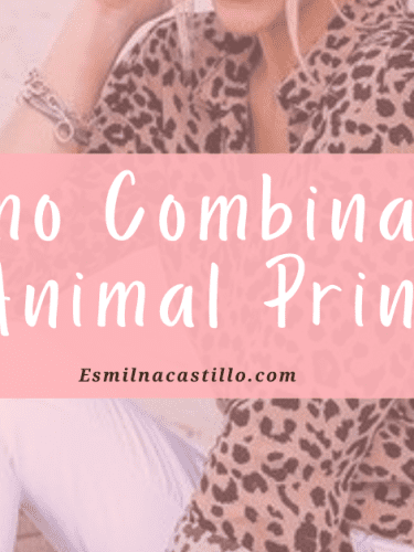 Como Combinar Animal Print: 9 Ideas De Atuendos