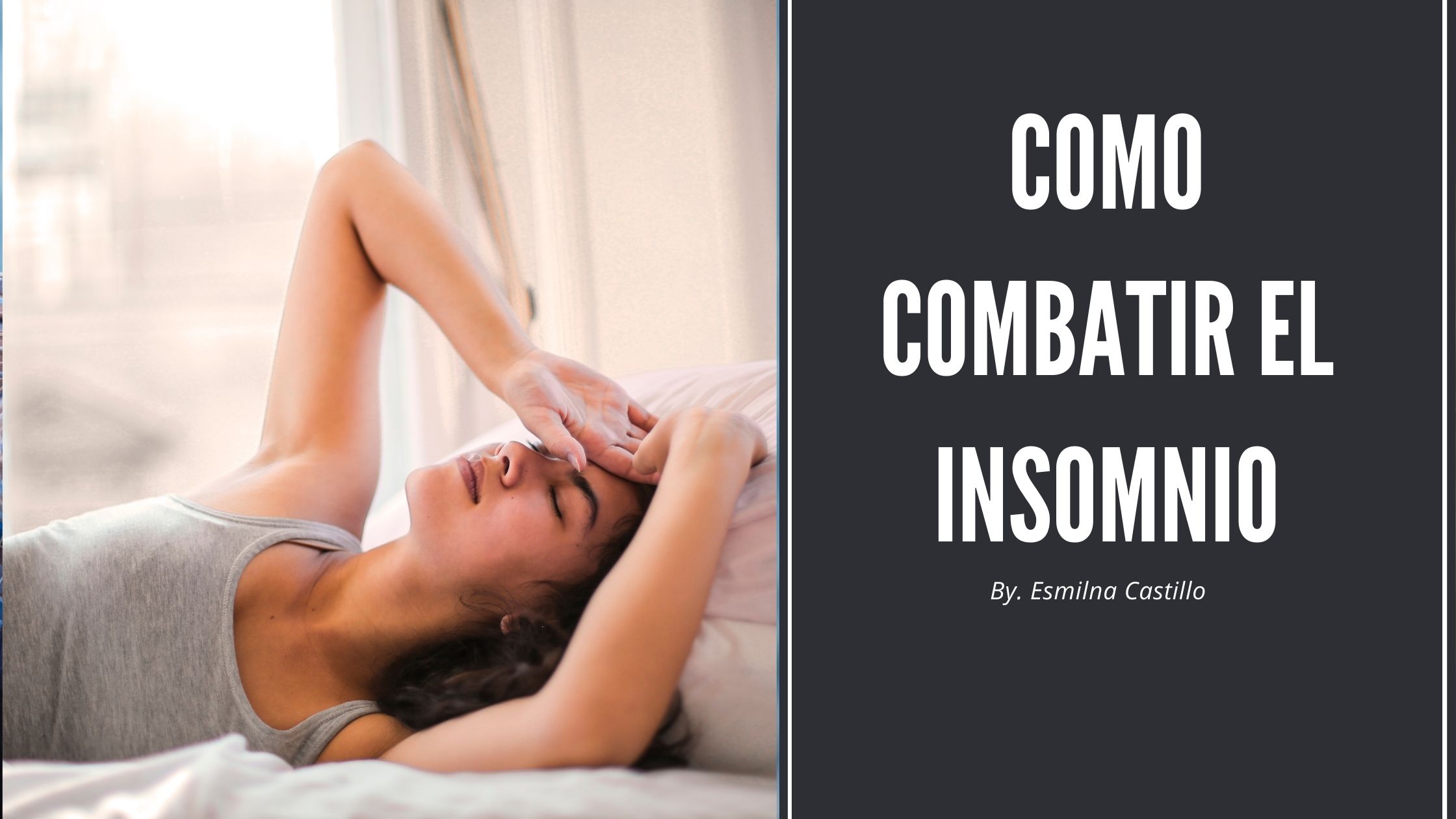 Como Combatir El Insomnio