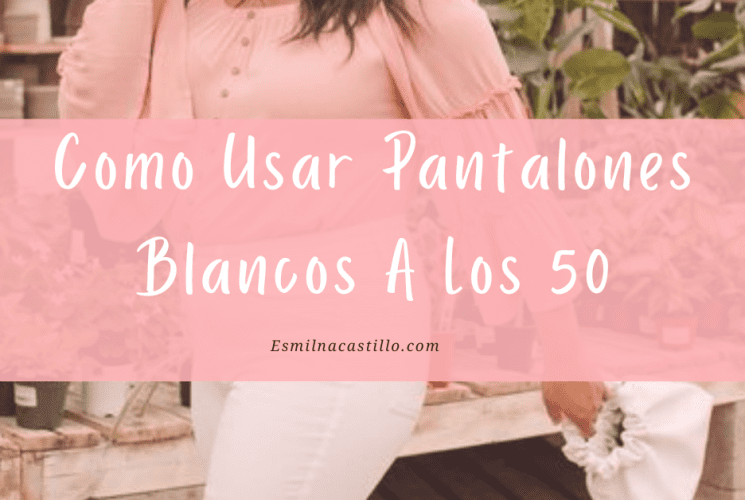 Como Usar Pantalones Blancos A Los 50