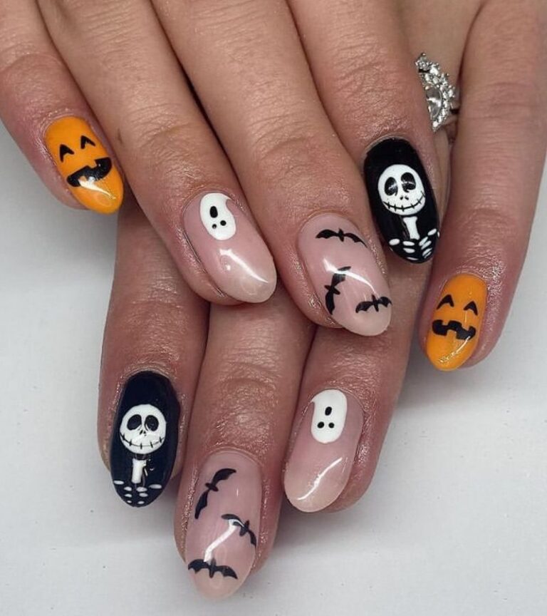 Diseños De Uñas Para Halloween