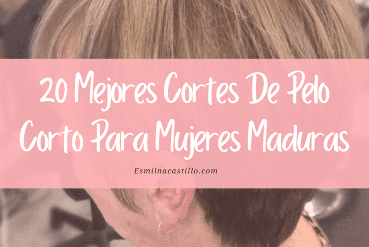 Cortes De Pelo Corto Para Mujeres Maduras