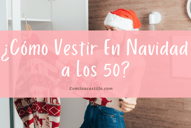 Cómo vestir en navidad a los 50