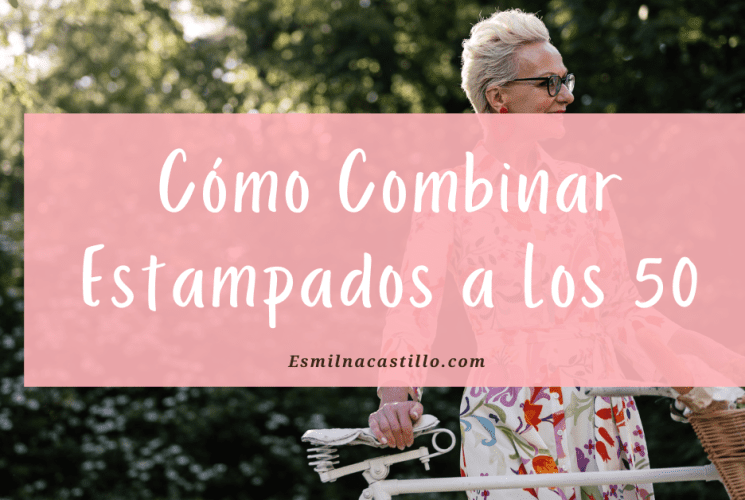 Cómo combinar estampados a los 50