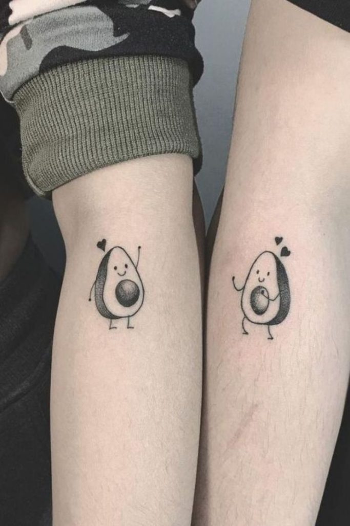 tatuajes minimalistas para parejas 