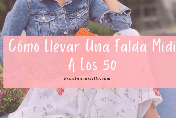 Cómo Llevar Una Falda Midi A Los 50