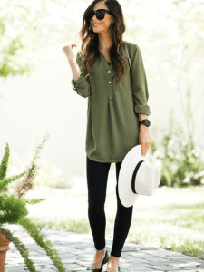 Cómo usar leggins a los 50