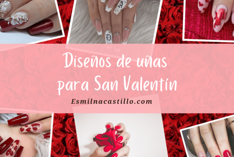 Uñas para san Valentín