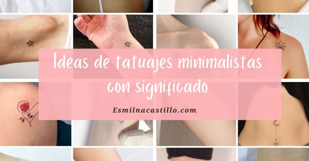 ideas de tatuajes minimalistas con significado