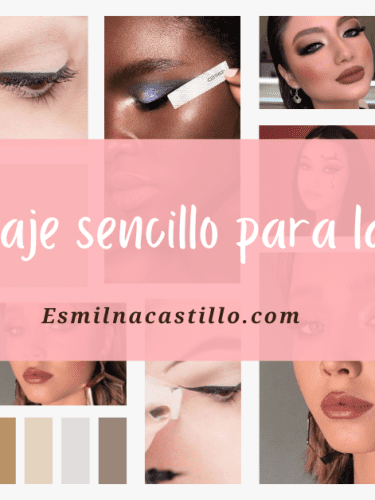 ¿Cómo hacer un maquillaje sencillo para la noche? Tips para ojos perfectos en 3 pasos | Esmilna Castillo