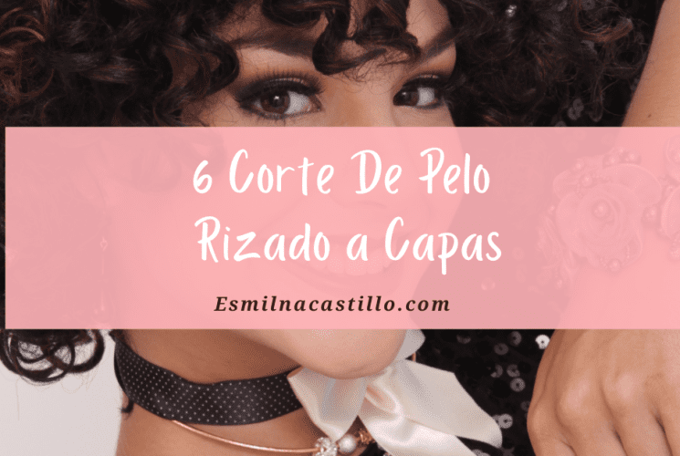 Corte De Pelo Rizado a Capas