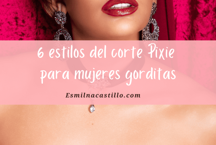 corte Pixie para mujeres gorditas