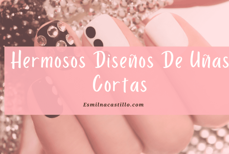 Uñas Cortas Decoradas