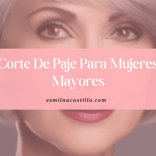 Corte De paje Para Mujeres Mayores