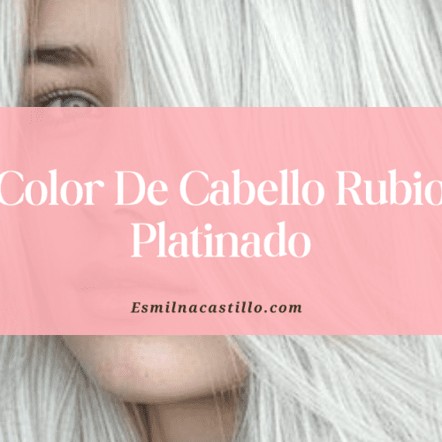 Color De Cabello Rubio Platinado
