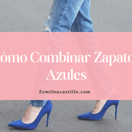 Cómo Combinar Zapatos Azules