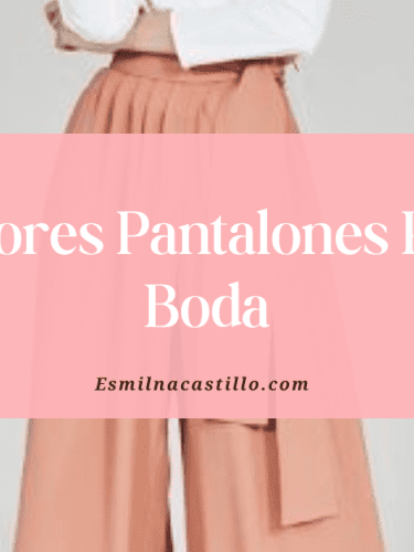 Pantalones para boda 2025: 5 estilos elegantes para brillar sin llevar vestido