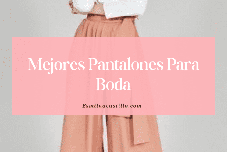 Pantalones Para Boda