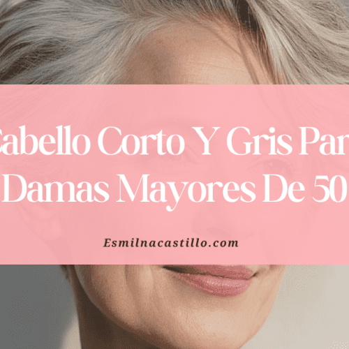 Cabello Corto Y Gris Para Damas Mayores De 50