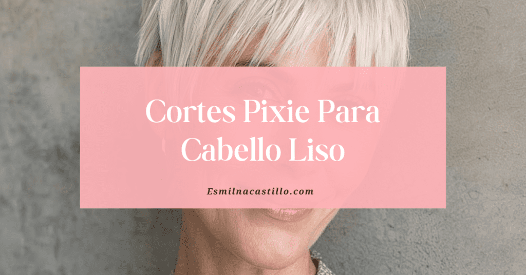 Cortes Pixie Para Cabello Liso