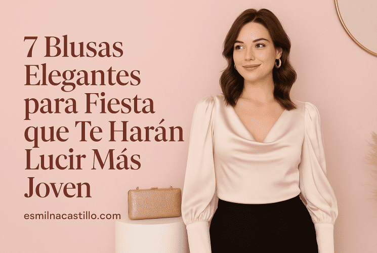 7 Blusas Elegantes para Fiesta que Te Harán Lucir Más Joven