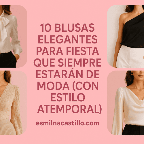 Blusas Elegantes para Fiesta que Siempre Estarán de Moda