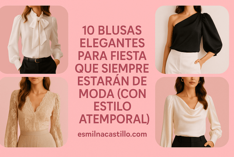 Blusas Elegantes para Fiesta que Siempre Estarán de Moda