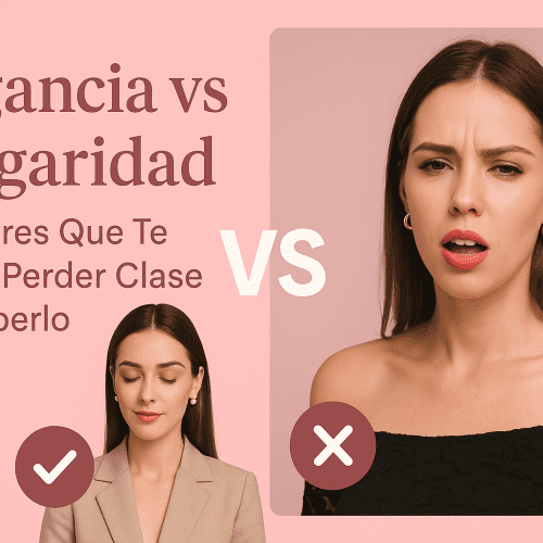 Elegancia vs Vulgaridad: 12 Errores Que Te Hacen Perder Clase Sin Saberlo