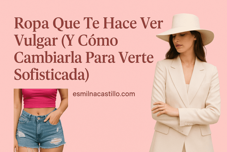 Ropa Que Te Hace Ver Vulgar (Y Cómo Cambiarla Para Verte Sofisticada)