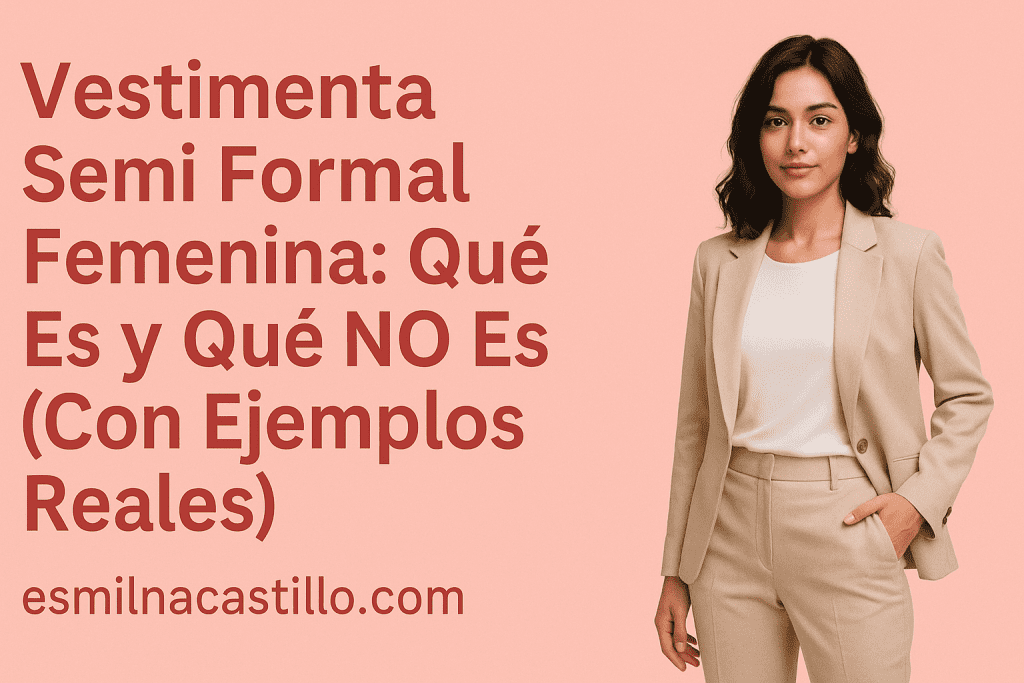 Vestimenta Semi Formal Femenina