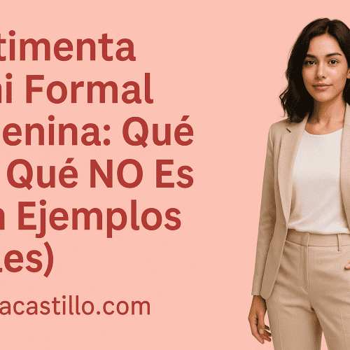 Vestimenta Semi Formal Femenina