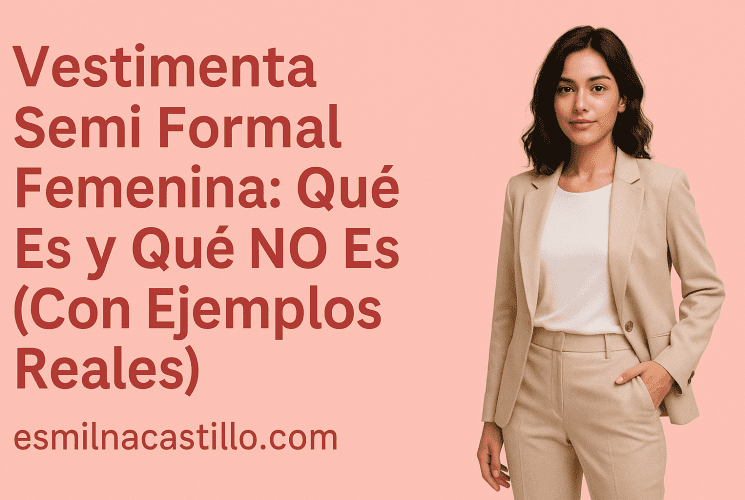 Vestimenta Semi Formal Femenina