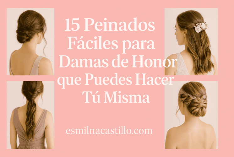 Peinados Fáciles para Damas de Honor