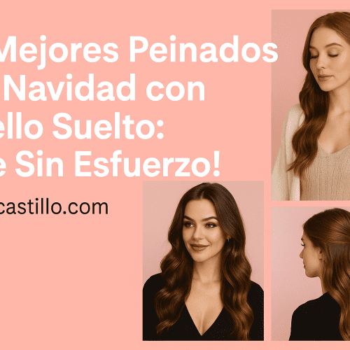 Los Mejores Peinados para Navidad con Cabello Suelto