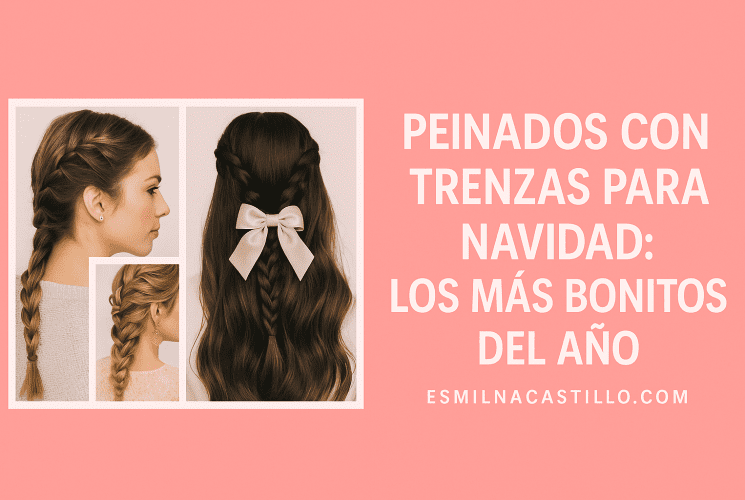 Peinados con Trenzas para Navidad