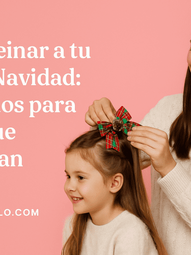 Cómo Peinar a tu Hija en Navidad: 7 Peinados para Niñas que Enamoran