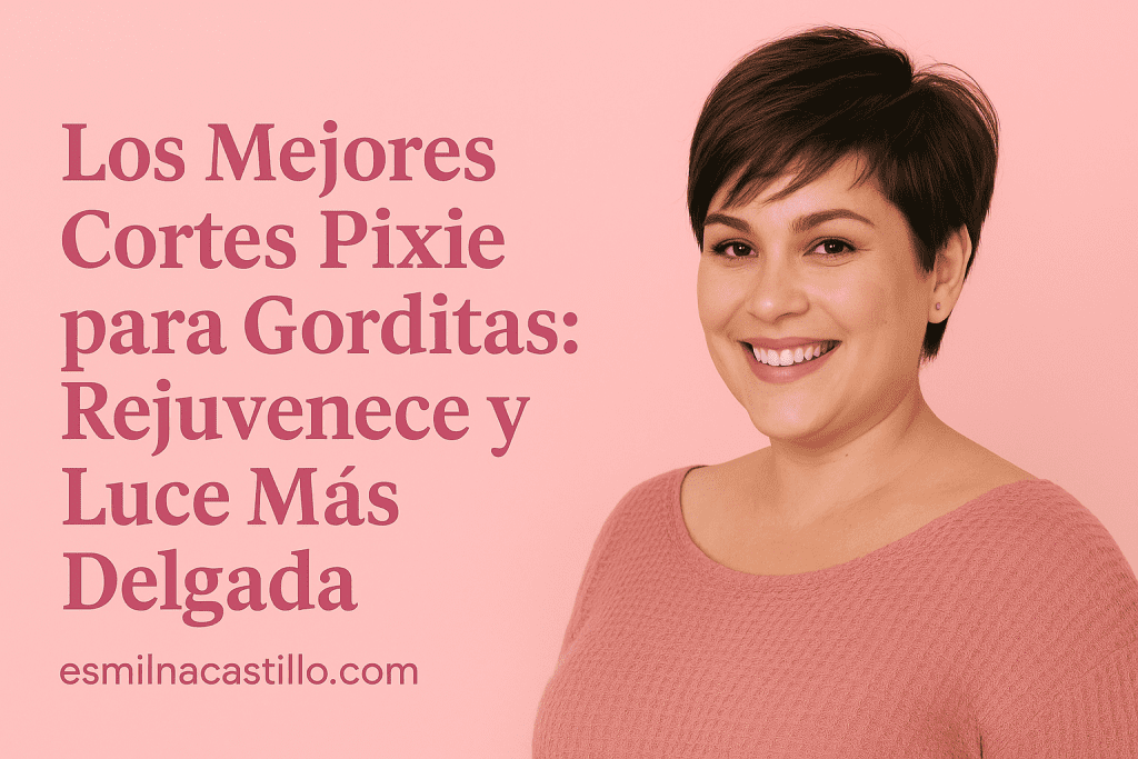 Los Mejores Cortes Pixie para Gorditas