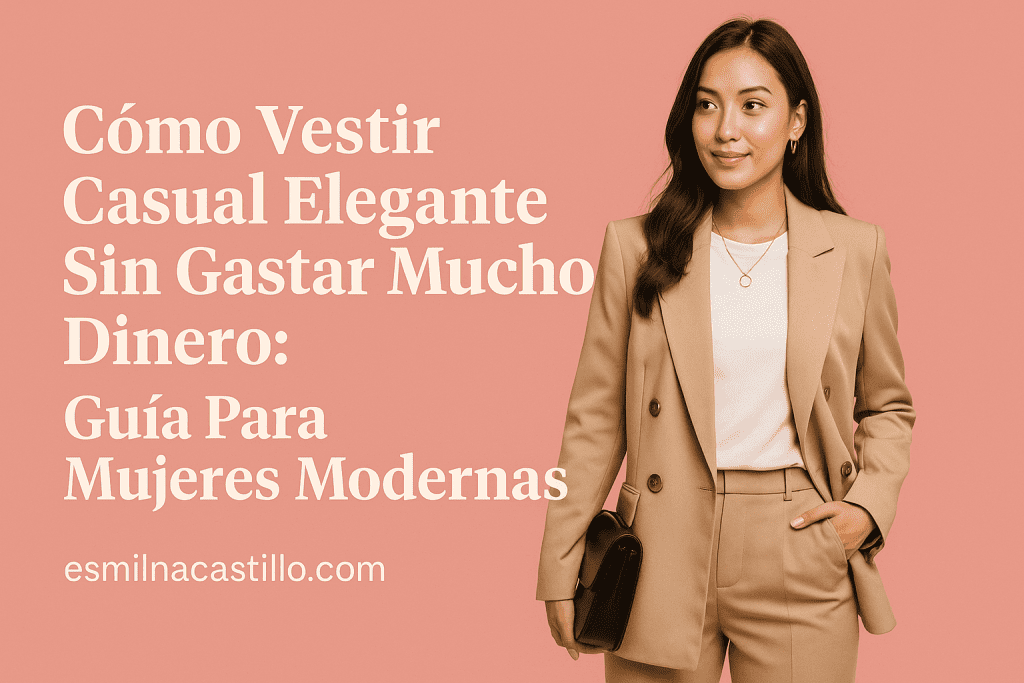 Cómo Vestir Casual Elegante Sin Gastar Mucho Dinero: Guía Para Mujeres Modernas