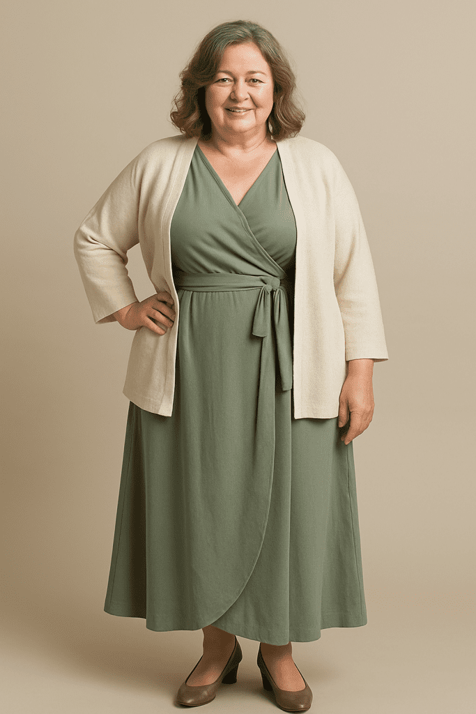 Qué Ropa Usar si Eres Gordita y Tienes 50 Años