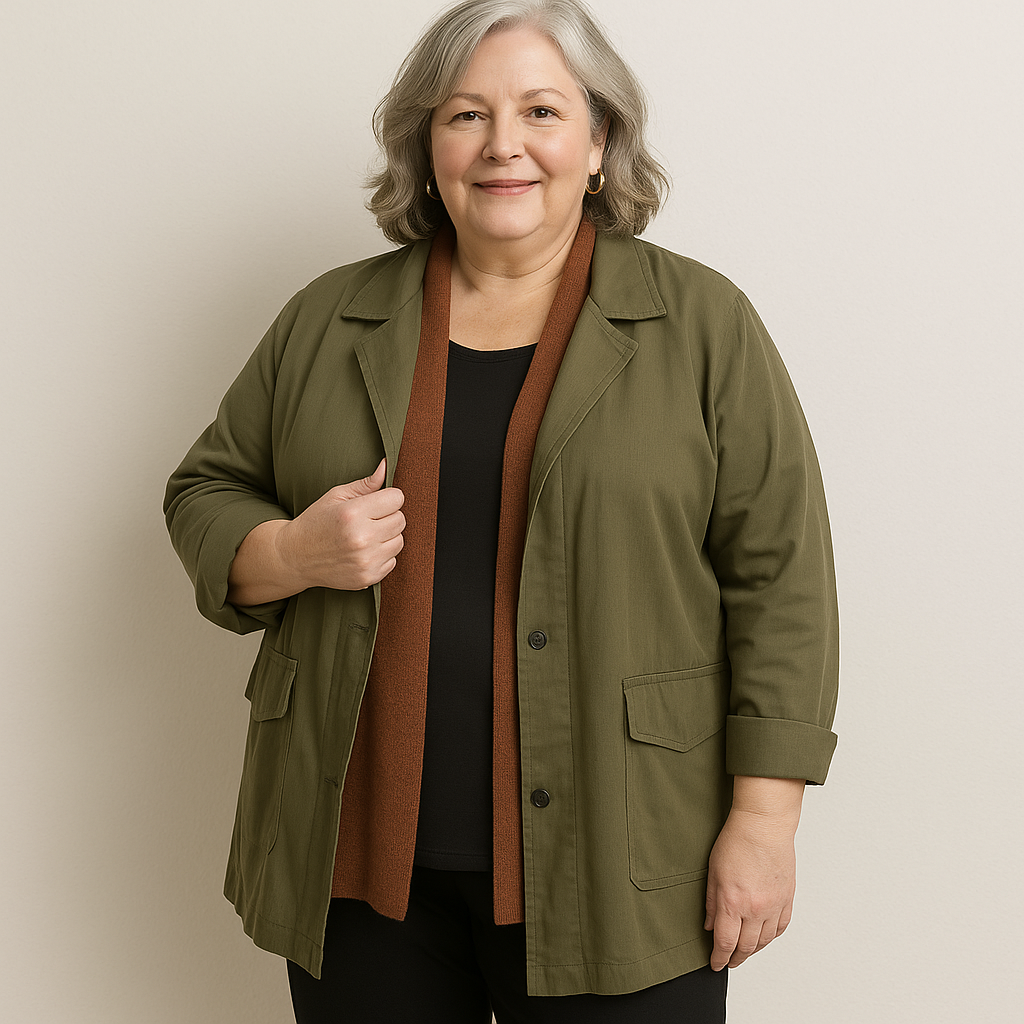 Qué Ropa Usar si Eres Gordita y Tienes 50 Años