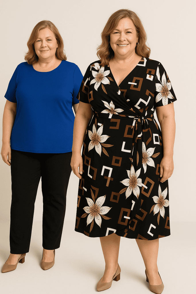 Qué Ropa Usar si Eres Gordita y Tienes 50 Años