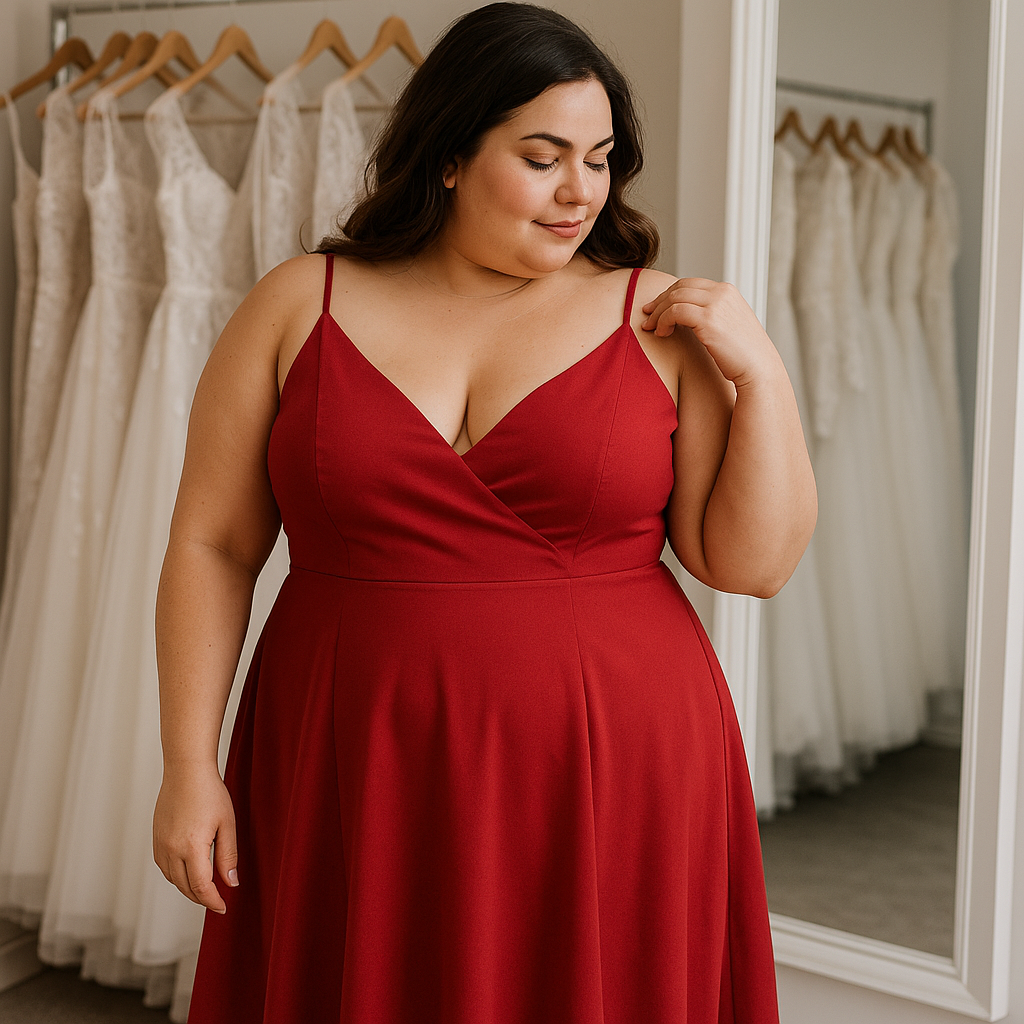 Cómo Elegir el Vestido Perfecto Si Eres Gordita