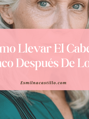 Cómo Llevar el Cabello Blanco Después de los 60 y Verte Radiante Cada Día