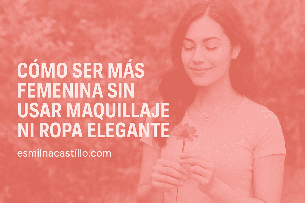 Cómo Ser Más Femenina sin Usar Maquillaje ni Ropa Elegante