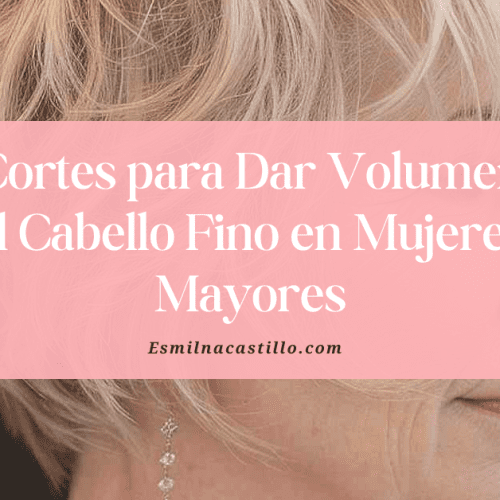 Cortes para Dar Volumen al Cabello Fino en Mujeres Mayores