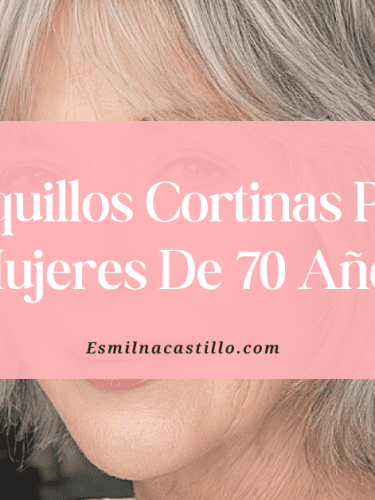 10 Ideas De Flequillos Cortinas Para Mujeres De 70 Años Que Rejuvenecen Al Instante