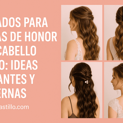 Peinados para Damas de Honor con Cabello Largo