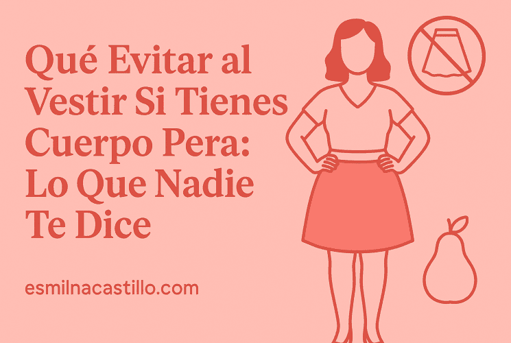 Qué Evitar al Vestir Si Tienes Cuerpo Pera