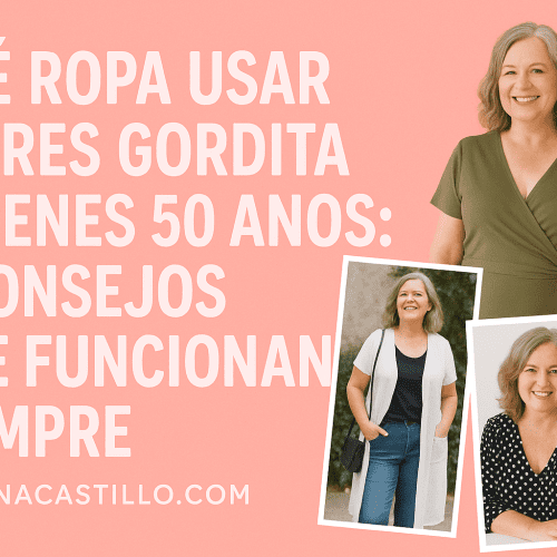Qué Ropa Usar si Eres Gordita y Tienes 50 Años