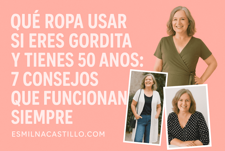Qué Ropa Usar si Eres Gordita y Tienes 50 Años